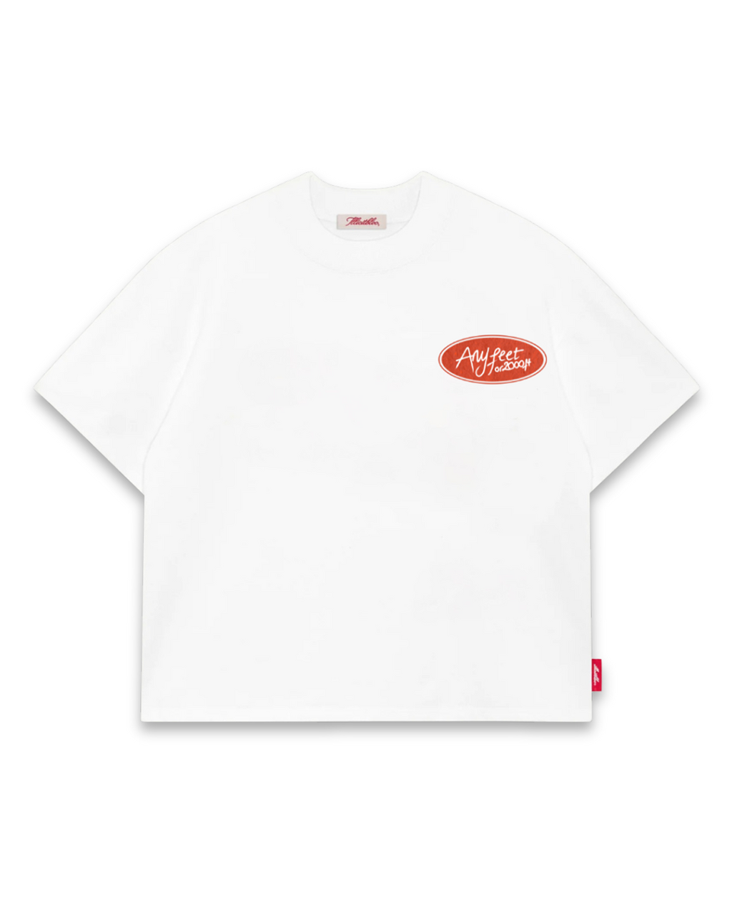 Anyfeet Badge T-shirt - White