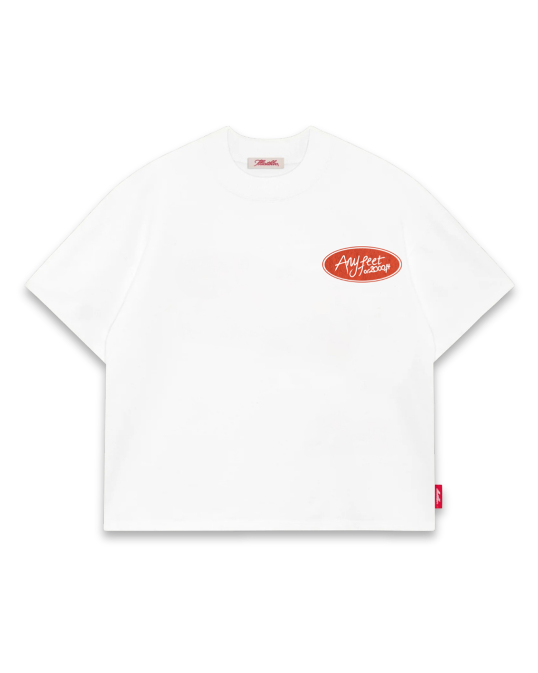 Anyfeet Badge T-shirt - White