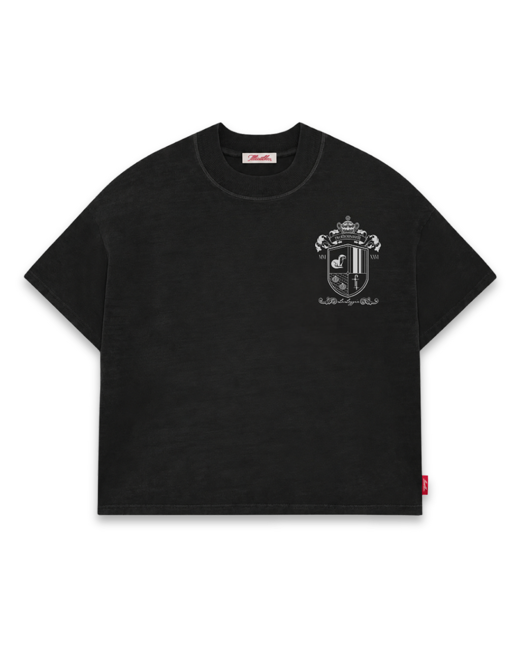 twothousandfeet Crest T-shirt - Black