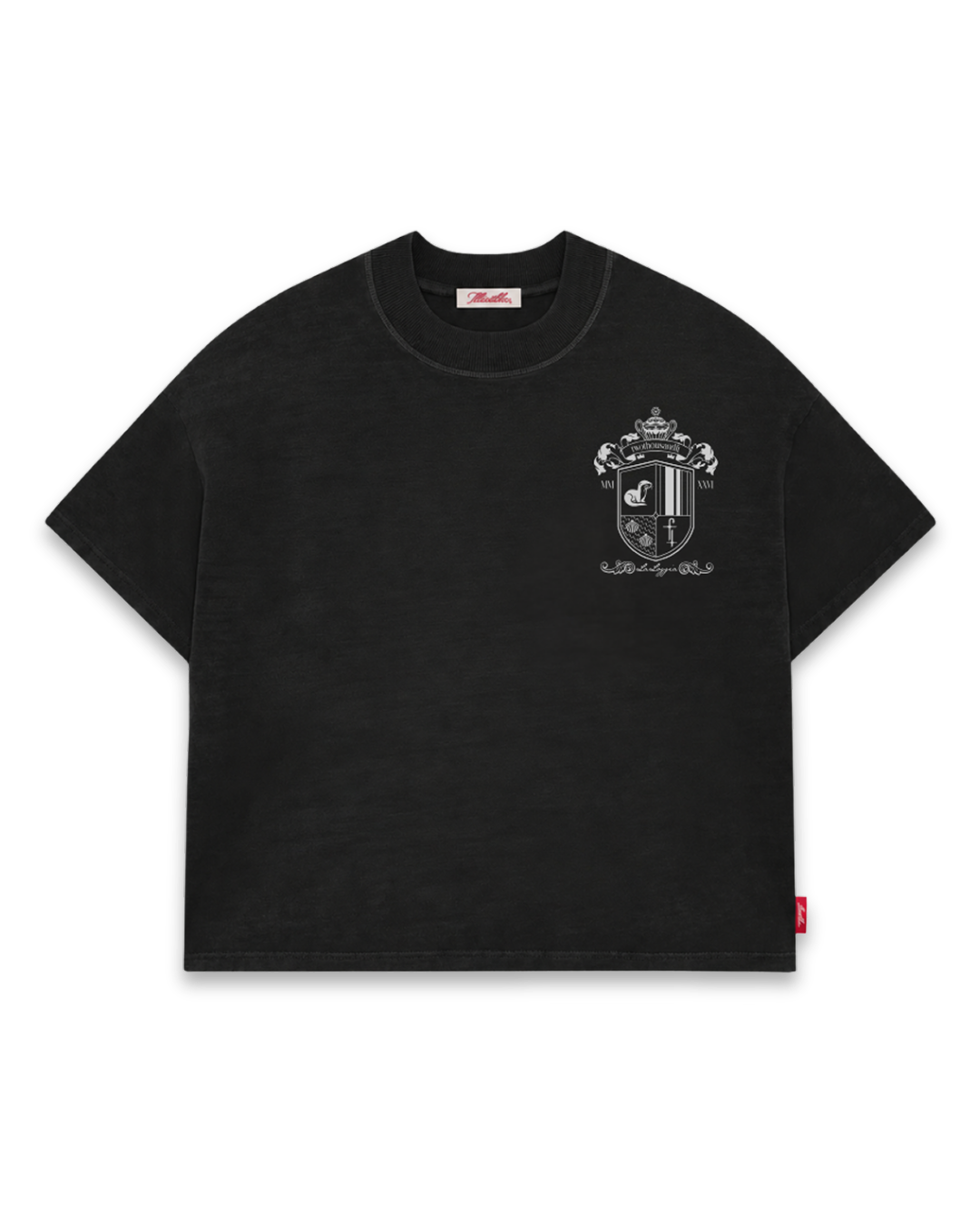 twothousandfeet Crest T-shirt - Black