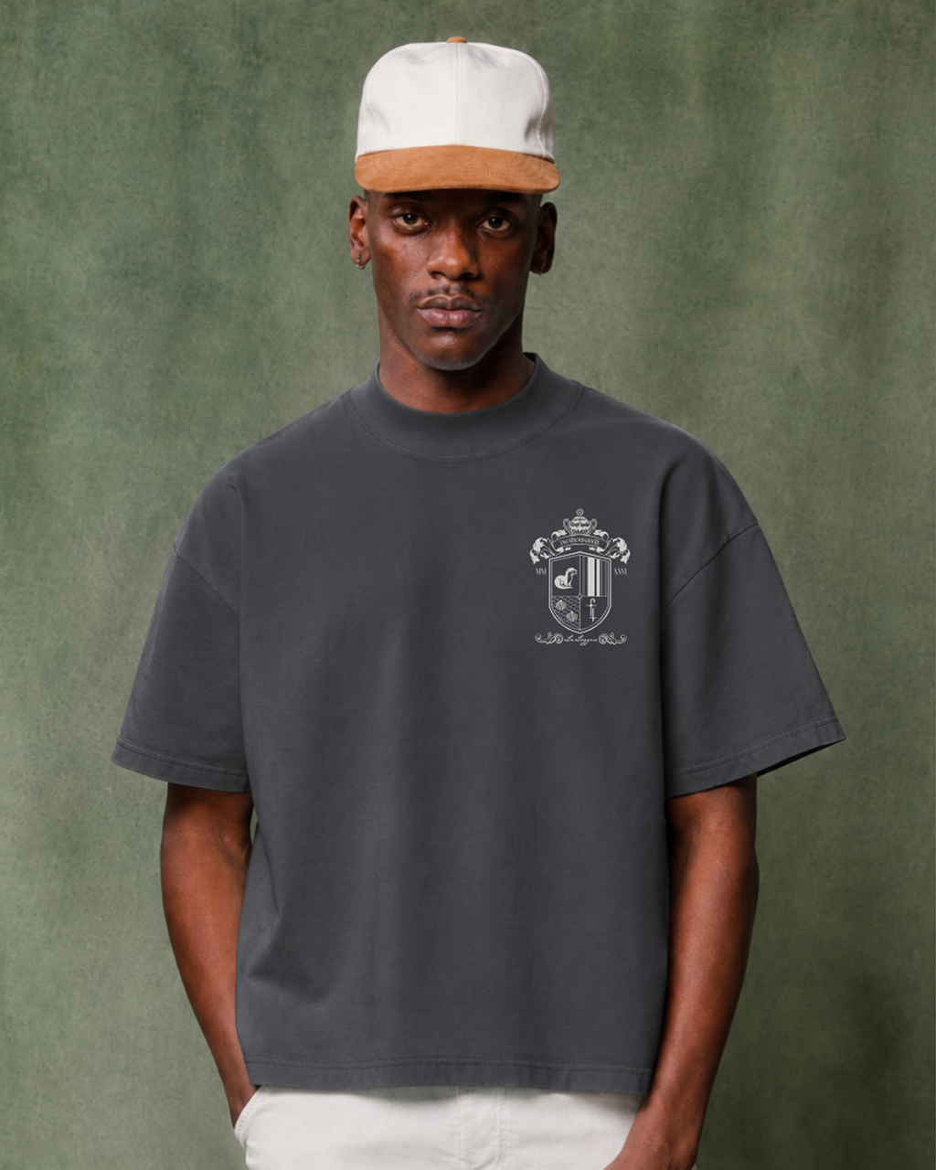 twothousandfeet Crest T-shirt - Black