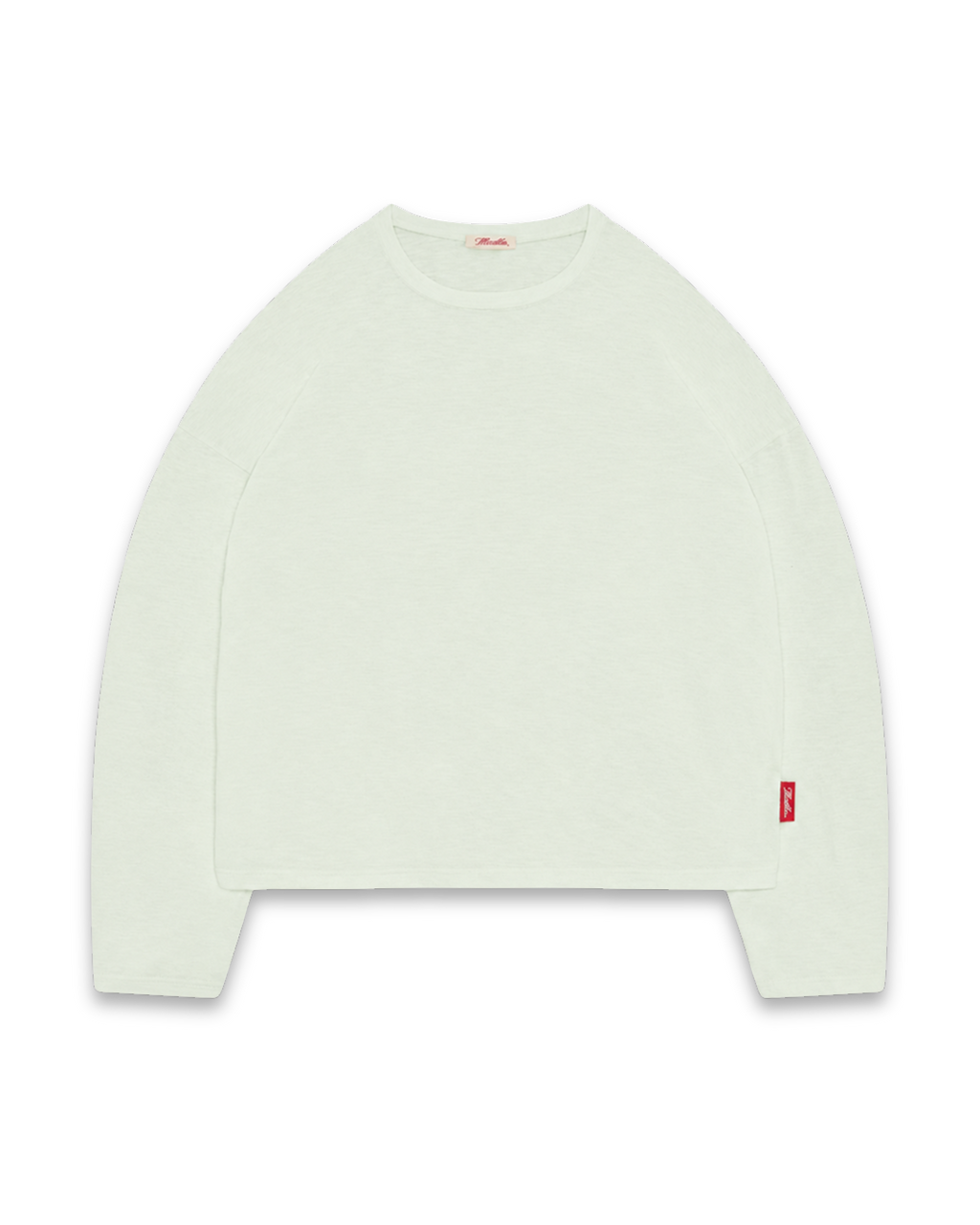Draped Long Sleeve - Light Mint