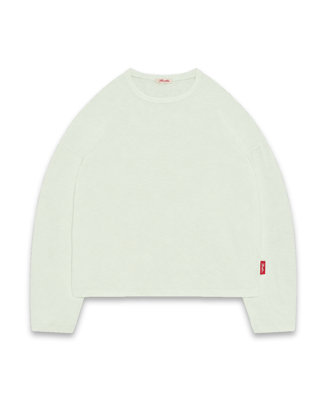 Draped Long Sleeve - Light Mint