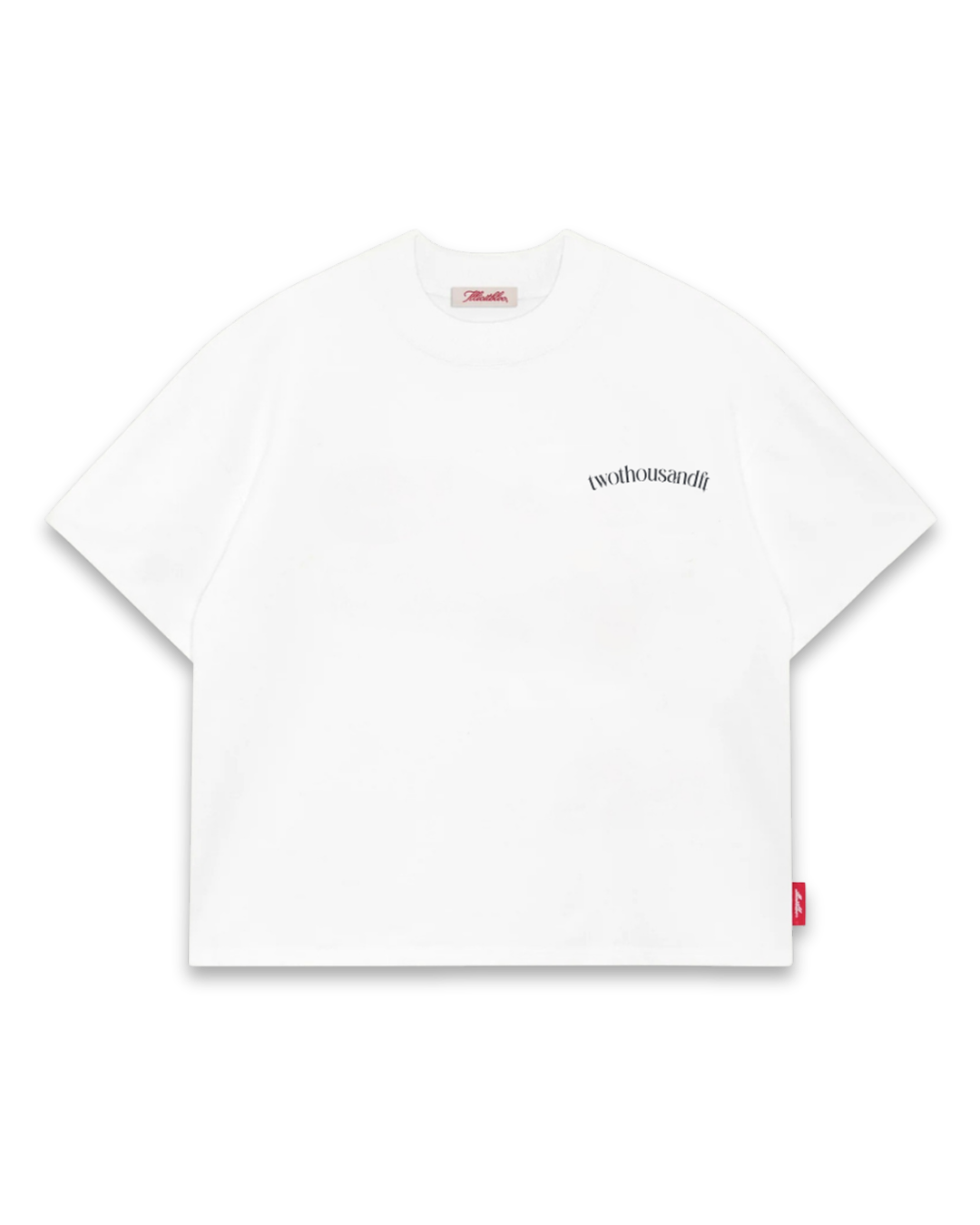twothousandfeet Typo T-shirt - White